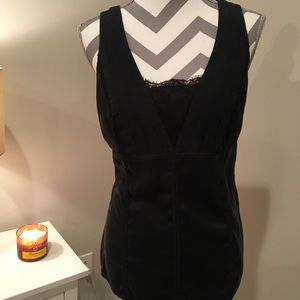 White House Black Market tank with lace detail